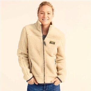 EUC! Women's L.L.Bean Mountain Pile Fleece Zip Up